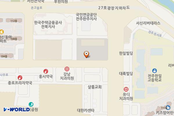 전주 이마트 E-pit 위치 지도 — 전북특별자치도 전주시 완산구 당산로 111