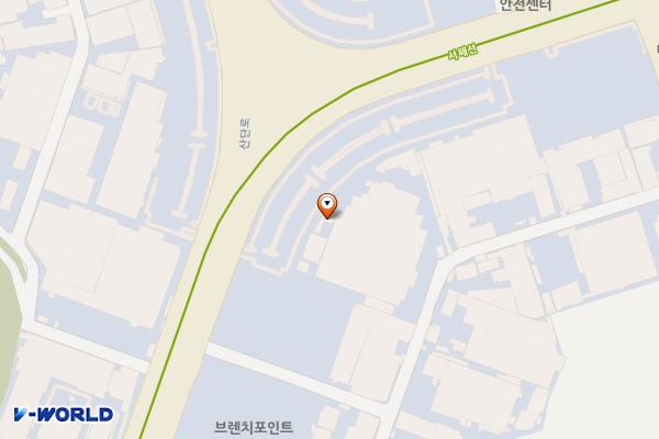 안산 원시동 공단삼거리주차장 E-pit 위치 지도 — 경기도 안산시 단원구 범지기로141번길 39