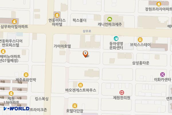 신제주공영주차장 위치 지도 — 제주특별자치도 제주시 연동 272-31, 지상1층