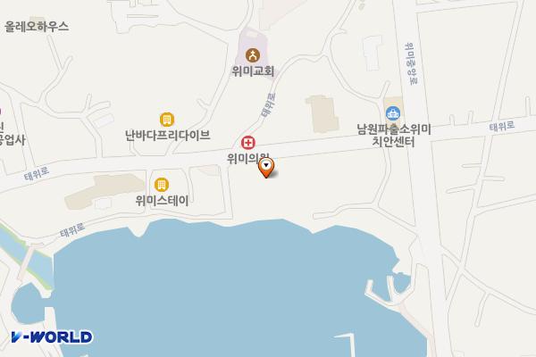 위미농협 하나로마트 위치 지도 — 제주특별자치도 서귀포시 태위로126