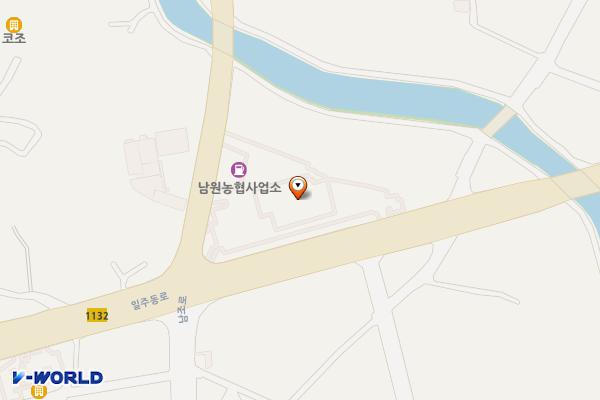 남원농협 하나로마트 위치 지도 — 제주특별자치도 서귀포시 남원읍 남조로52