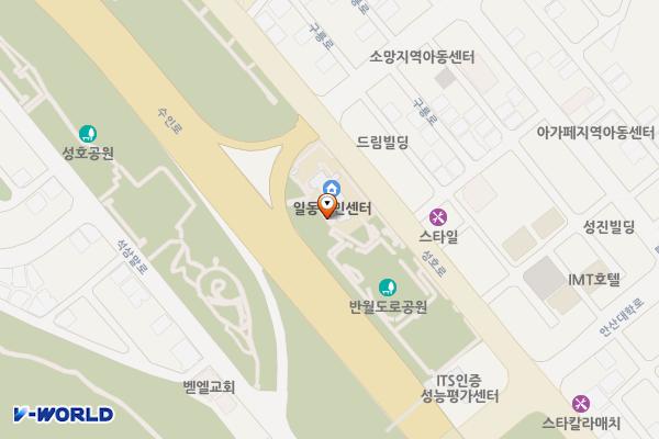안산시_일동행정복지센터 위치 지도 — 경기도 안산시 상록구 성호로 53