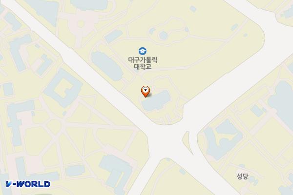 대구가톨릭대학교 (본관) 위치 지도 — 경상북도 경산시 하양읍 하양로