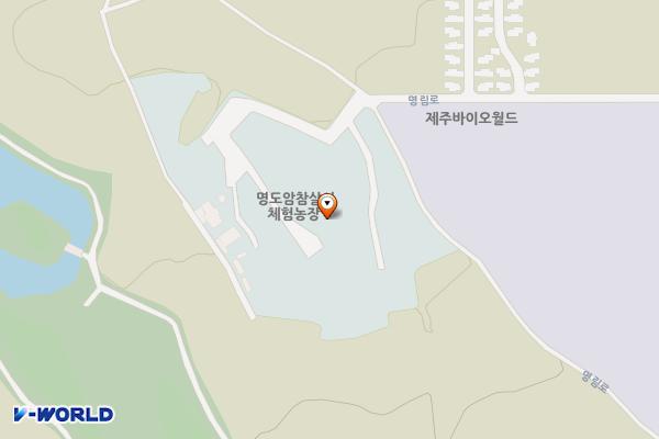 명도암 마을회 위치 지도 — 제주특별자치도 제주시 명림로 268-69