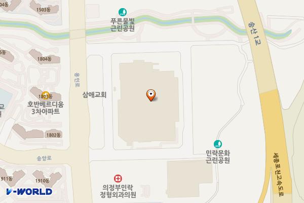코스트코 의정부점 위치 지도 — 경기도 의정부시 용민로489번길 9