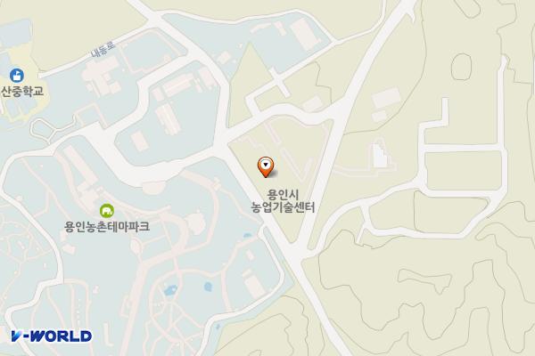 용인시 농업기술센터 위치 지도 — 경기도 용인시 처인구 원삼면 농촌파크로 80