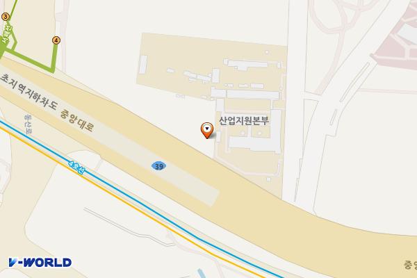 안산시 산업지원본부 위치 지도 — 경기도 안산시 단원구 중앙대로 685