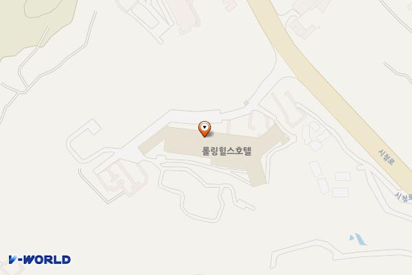 롤링힐스호텔 위치 지도 — 경기도 화성시 남양읍 시청로 290