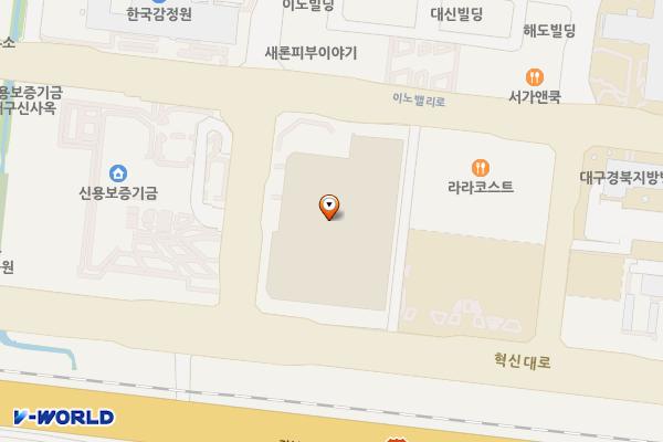 코스트코 대구혁신도시점 위치 지도 — 대구광역시 동구 첨단로 10