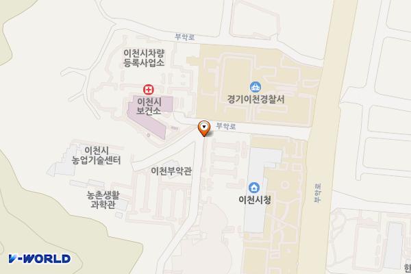 이천시청 위치 지도 — 경기도 이천시 부악로 40
