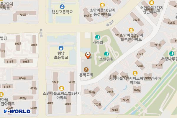 행신제9공영주차장 위치 지도 — 경기도 고양시 덕양구 소원로181번길 38