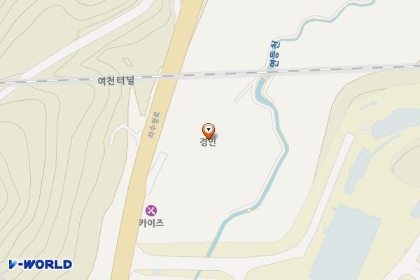 세븐일레븐 여수오토파크점 위치 지도 — 전남광주통합특별시 여수시 좌수영로 606