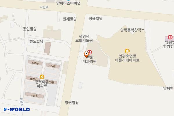 롯데마트 경기양평점 위치 지도 — 경기도 양평군 양평읍 남북로 76