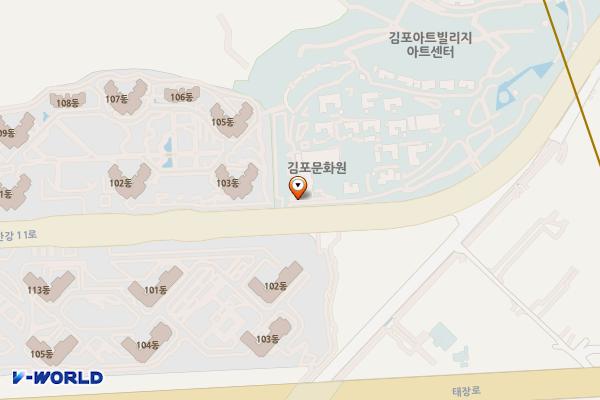 김포문화원 위치 지도 — 경기도 김포시 모담공원로 170-1