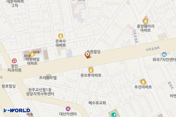 가로공원로 지상주차장 위치 지도 — 서울특별시 양천구 가로공원로 116-1