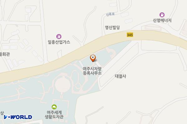 여주시차량등록사무소 위치 지도 — 경기도 여주시 신륵로 70