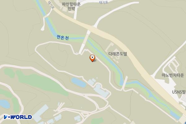 태기산CC 주차장 위치 지도 — 강원특별자치도 평창군 봉평면 무이리 696