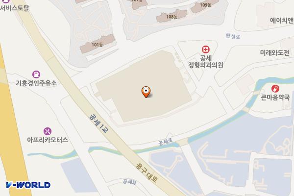 코스트코 공세점 위치 지도 — 경기도 용인시 기흥구 탑실로 38