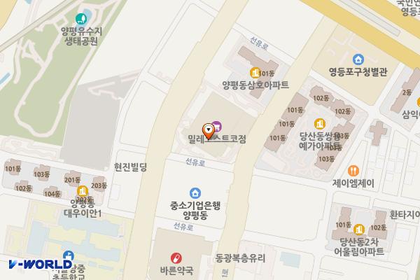 코스트코 양평점 위치 지도 — 서울특별시 영등포구 선유로 156