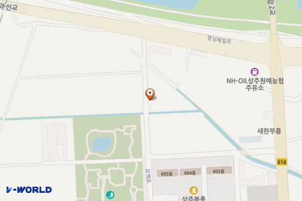 로젠택배 상주지점 위치 지도 — 경상북도 상주시 복룡1길 64-22