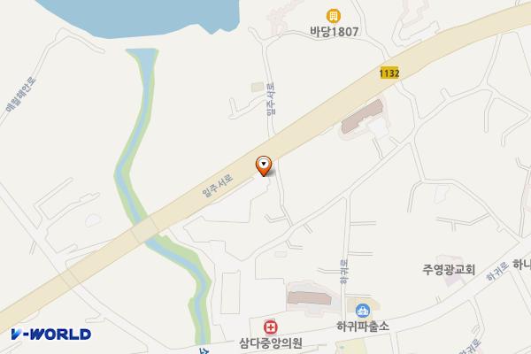 하귀농협 복지센터 위치 지도 — 제주특별자치도 제주시 애월읍 일주서로 7020