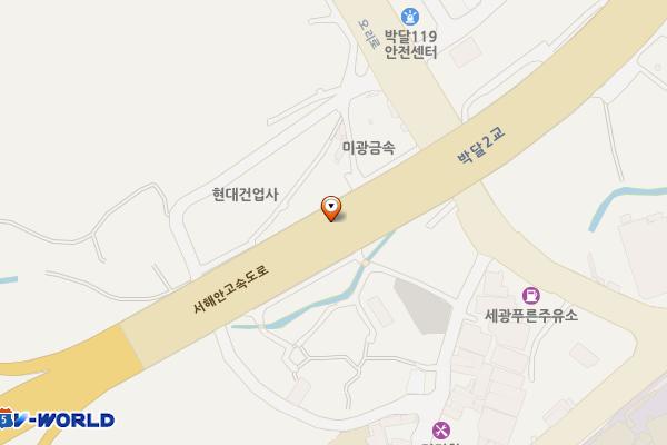 호현마을2 공영주차장 위치 지도 — 경기도 안양시 만안구 박달동 815-4