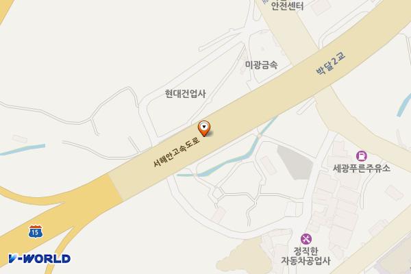 호현마을1 공영주차장 위치 지도 — 경기도 안양시 만안구 박달동 818