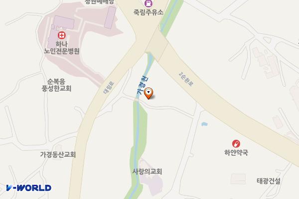 현대자동차 청주서부지점 위치 지도 — 충청북도 청주시 서원구 죽림동 87-2