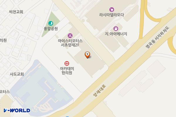 코스트코 양재점 위치 지도 — 서울특별시 서초구 양재대로 159