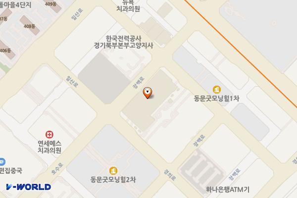 코스트코 일산점 위치 지도 — 경기도 고양시 일산동구 장백로 25