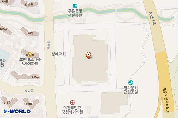 코스트코 의정부점 위치 지도 — 경기도 의정부시 용민로489번길 9
