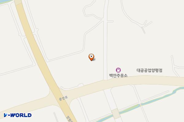 HB 양평동부점 위치 지도 — 경기도 양평군 양평읍 백안길 9