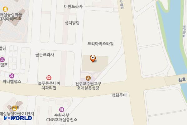 중앙식자재마트 호매실점 위치 지도 — 경기도 수원시 권선구 호매실로90번길 20