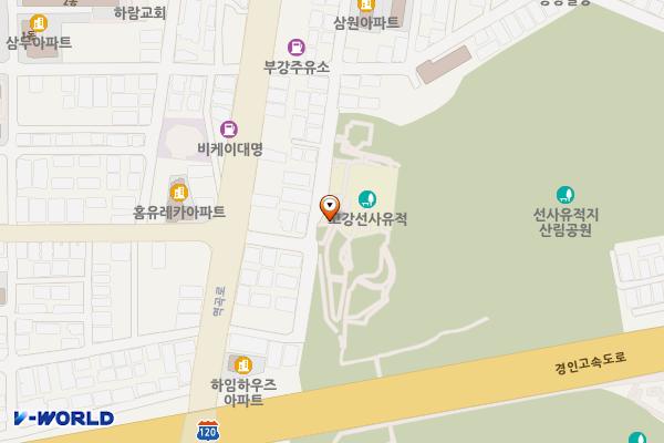 부천 수주도서관 위치 지도 — 경기도 부천시 오정구 고리울로8번길 77