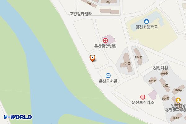 파주 차량등록사업소 위치 지도 — 경기도 파주시 문산읍 개포래로 48