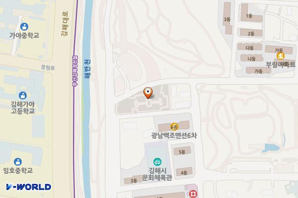 대성동 고분박물관 주차장 위치 지도 — 경상남도 김해시 봉황동 485