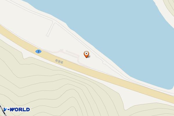 화곡졸음쉼터 위치 지도 — 경상북도 경주시 내남면 화곡리 산 235-6