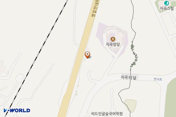 학전졸음쉼터(상행) 위치 지도 — 경상북도 포항시 남구 연일읍 학전리 87-3