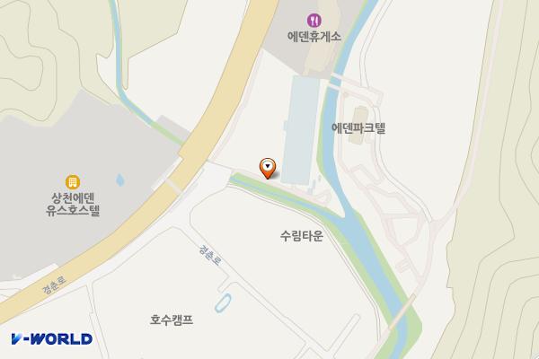 에덴스포츠타운 위치 지도 — 경기도 가평군 청평면 경춘로 1436