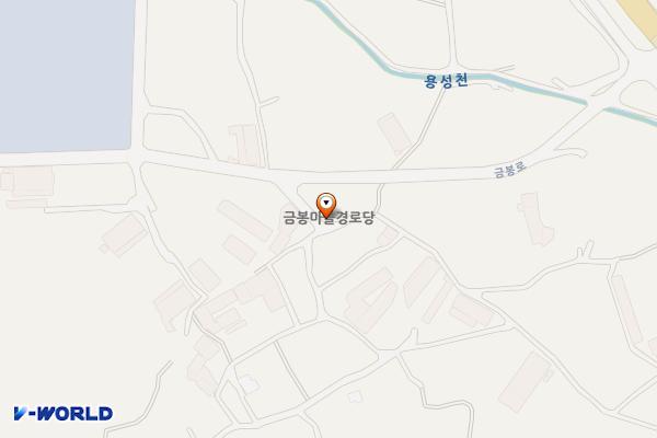 금봉부락 위치 지도 — 경상남도 김해시 진영읍 본산리 174-1