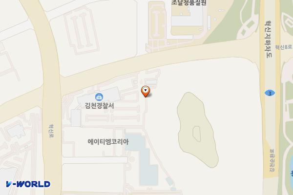김천경찰서 위치 지도 — 경상북도 김천시 혁신8로 8