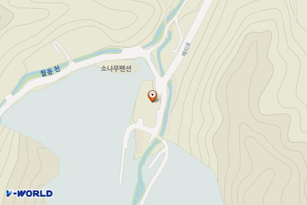 서운산 자연휴양림 위치 지도 — 경기도 안성시 금광면 상중리 464-1