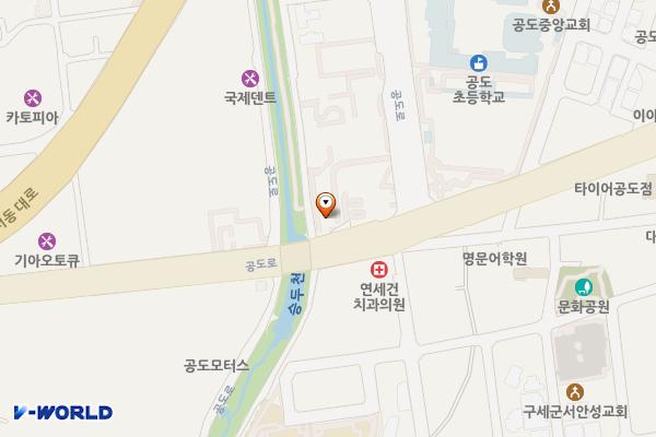 안성 공도 시외버스터미널 위치 지도 — 경기도 안성시 공도읍 공도로 51-7
