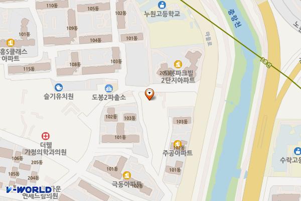 기아자동차 도봉서비스센터 위치 지도 — 서울특별시 도봉구 도봉로180나길 48