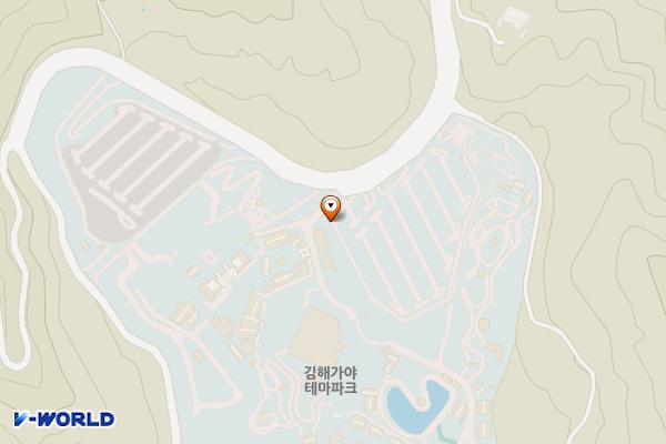 가야테마파크 주차장(동문) 위치 지도 — 경상남도 김해시 가야테마길 161