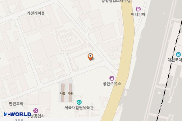 기아자동차 대전서비스센터 위치 지도 —  대전광역시 대덕구 대화로50번길 89