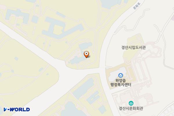 대구가톨릭대학교(성토마스모어관) 위치 지도 — 경상북도 경산시 하양읍 하양로 13-13