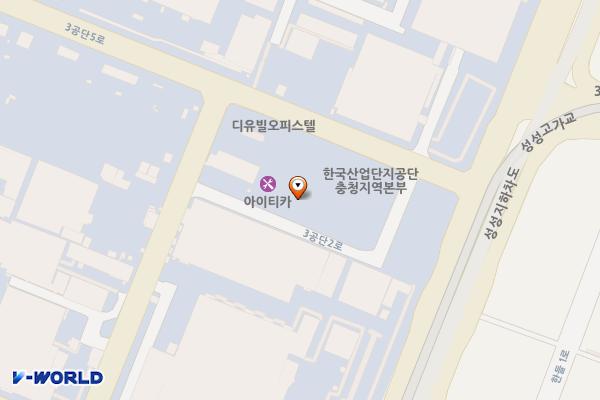 성성 제1공영주차장 위치 지도 — 충청남도 천안시 서북구 성성동 511-9