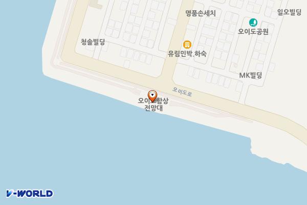 오이도해양단지 노상주차장2 위치 지도 — 경기도 시흥시 오이도로 240