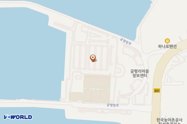 궁평항수산물판매장 위치 지도 — 경기도 화성시 서신면 궁평리 689